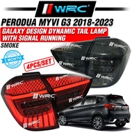Perodua Myvi G3 2018 - 2023 Galaxy Design Dynamic Tail Lamp With Signal Running