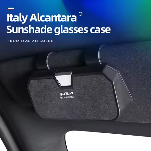 Car Glasses Case For KIA EV9 EV3 EV5 EV6 K8 K5 K3 K4 GT-line Kia Sportage Syros Carnival Bongo Soren