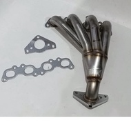 SAGA VVT Saga FLX Iriz Extractor Header 4x1 41 Stainless Steel 409 extractor exhaust manifold ekzos