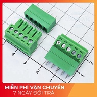 [2 Pieces]- UL-3.81-5-V Terminal Block Plug-in PCB Soldering 5 Pins Straight 3.81mm 300V 10A ULO Tec