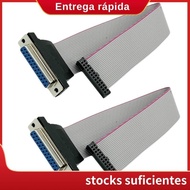 Wire Flat Ribbon Cable DB25 Female to FC-26 Female Connector for LCD Monitors, Connecting Circuit Bo