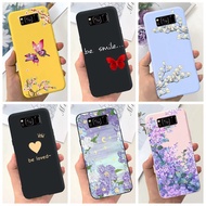 Case For Samsung Galaxy S8 S9 Plus S8+ S9+ Casing Stylish Flower Butterfly Soft Silicone Cover For Samsung S8Plus S9Plus Bumper