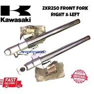 ZXR250 FRONT FORK RIGHT LEFT DEPAN FORK ORIGINAL100%KAWASAKI 44013-1363-KF 44013-1364-KF
