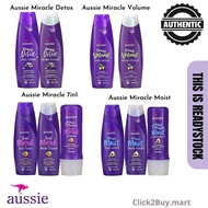 [Ready Stock]Aussie Miracle Moist Shampoo/ Aussie Detox Shampoo/ Aussie Volume Shampoo