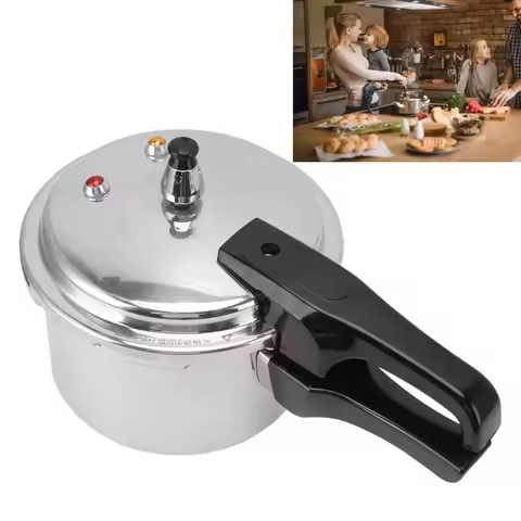 Aluminium Alloy Mini Pressure Cooker 3 Liter Aluminium Alloy Pressure Cooker 18cm Bottom 3L Mini Pre