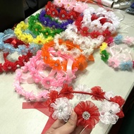 MERAH Flower crown | Christmas Flower crown | Red and white Flower crown