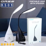 Speaker Bluetooh + lampu meja OASE KS09 Portable Lamp With Speaker ORIGINAL