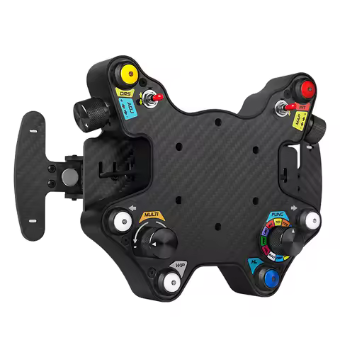SIMSONN PC Simracing steering wheel LED Buttons Racing Hub Instrument Button Box paddle shifters for
