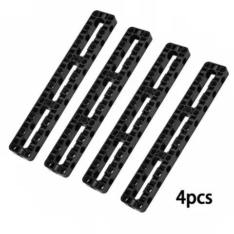 Technical MOC 67491 Modified Frame Bricks 3x19 Special Beams Building Blocks Parts Compatible Leduo 