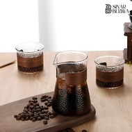 Pour Over Coffee Server Borosilicate Glass Carafe 500ml