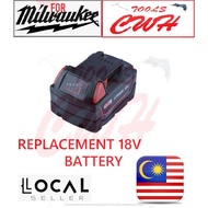 Milwaukee Battery M18 6.0AH 9.0AH M18B 48-59-1850 FCHS-122C CHPX-502 BPP2L-202X FID-502X FIW12-502C 