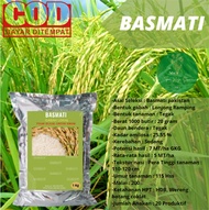 Benih Padi Unggul Basmati 1kg / Bibit Padi Basmati 1kg