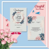 CANTIK 76 Blanko Undangan