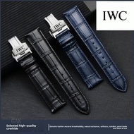 Iwc 12-24mm Leather Watch Strap for IWC PPortofino Pilot Mark Little Prince Watch Band Replacement B