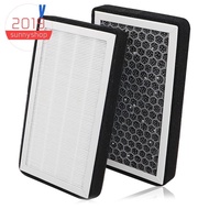 Model 3 Y Cabin Air Filter HEPA, with Activated Carbon, 2 Pack
