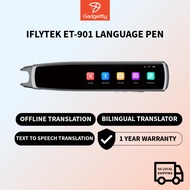 iFLYTEK ET-901 Language Pen - AI-Powered Dictionary Pen, Bilingual Translator, Powerful Learning Com