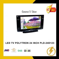 LED TV POLYTRON 24" SEMI TABUNG - 24 D 123