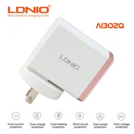 100% ORIGINAL LDNIO AI302Q QC3.0 EXTRAORDINARY INTELLIGENT FAST CHARGER UK PLUG
