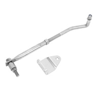 Outboard motor steering linkage