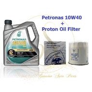 (100% Original) Petronas Syntium 800 10W40 SN/CF Semi Synthetic Engine Oil (4L) FREE Proton Oil Filter PC121102