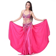 802+double Slit Tin Skirt Belly Dance Suit Belly Dance Performance Costume Belly Dance Performance Suit Performance Costume