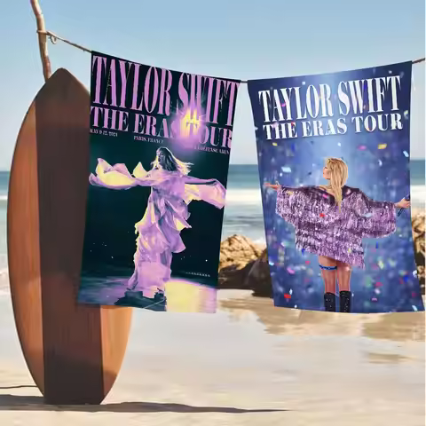 Hot Singer T-TaylorS S-SwiftS Classic Vintage Microfiber each Towel Mountain Beach Swimming Running 