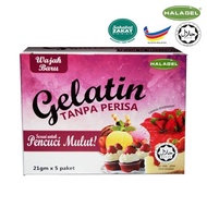 Halagel Gelatin -100% Halal (21g x 5 packet) for cooking