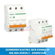 Schneider Electric MCB Domae 3P 40A DOMF01340