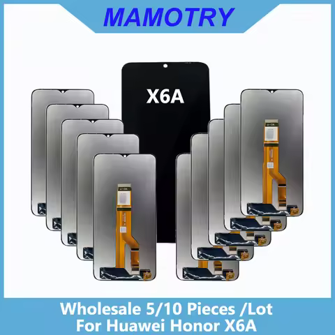 Wholesale 5/10 pieces / Lot For Huawei Honor X6A Screen Lcd Display With Touch Assembly WDY-LX1