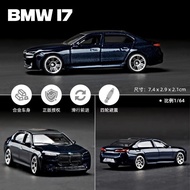 新品上架/收藏好物/1:64cca车模宝马i7盒装超帅迷你玩具车合金小汽车男孩收藏摆件3岁4.224.23 New Arrivals/Collectible Items/1:64 cca Car Mo