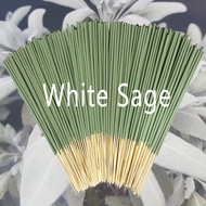 [White Sage]22cm Incense Sticks Bamboo Sticks，outdoor camping mosquito repellent incense