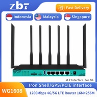 ZBT WG1608 1200mbps 5G Lte Wireless Router 4G Dual Band Gigabit Router Support M.2 Slot
