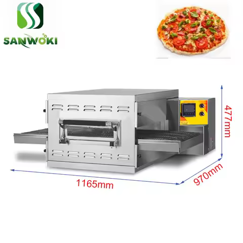 Crawler pizza oven electric pizza bakery machine large capacity roaster bread Baking oven Multifunct
