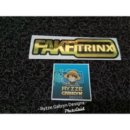 Fake Trinx Yayamanin Cutout Sticker