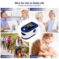 Fingertip Oximeter – Oversized  Color Screen, Auto Shutoff, and Reversible Display (血氧/脈搏機)