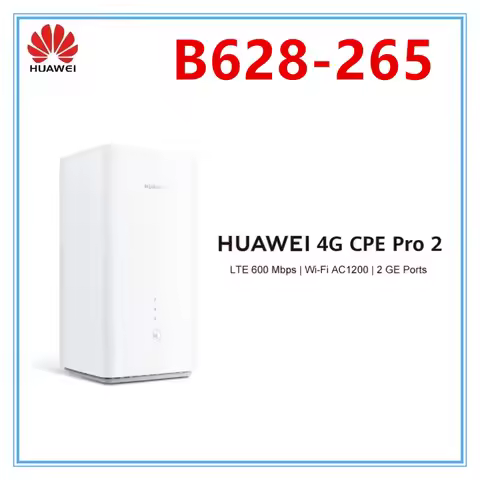 Original Huawei 4G CPE Pro 2 B628 B628-265 4G LTE Cat12 600Mbps WIFI AC1200 Routers Unlock Europe Ve