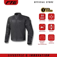 FJK-02 FTG RIDING JACKET PROTECTION COMPLETE PADDING FOR MOTORCYCLE