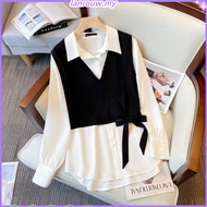 Women blouse plus size shirt korean style woman 2022 baju blouse baju muslimah baju perempuan baju k