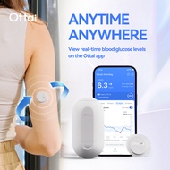 Ottai Continuous Glucose Monitoring Full Set Blood Glucose Monitor CGM Kit 1 Sensor + 1 Transmitter 
