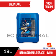 Caltex Diesel Engine Oil Delo Gold MG 15W40 MG Multigrade (18L) Liters Pail | EC Universal Official 