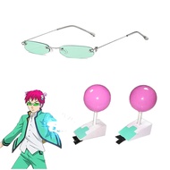 Saiki K Hair Clips + Glasses,Anime Saiki Kusuo Cosplay Costume Accessories