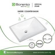 Sorento 51cm Under Counter Art Basin SRTWB1633 Ceramic made full glazing basin tandas 台下盆 bathroom b