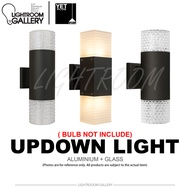 YETPLUS W2100 / W2101 / W2102 LAMPU UPDOWN KALIS AIR UNTUK TAMAN LUAR - LIGHTROOM GALLERY