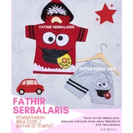 ELMO BOYS' CLOTHING SET, HODIE, CAP, NEWEST ELMO CHILDREN'S HODIE T-SHIRT/