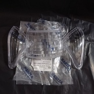 Aweh.Mika Kaca Lampu stop Belakang Honda supra X Lama 1998 Sd 2002 Suprafit 2005 ful Putih Bening