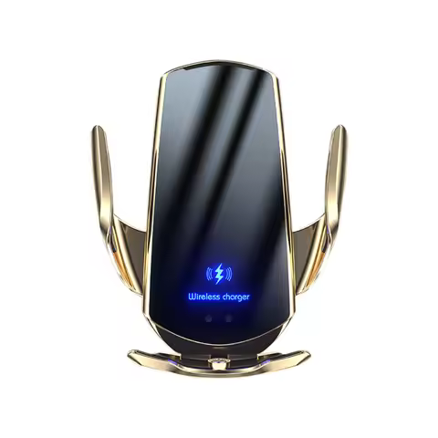 Q3 Intelligent Sensor Car Phone Holder Wireless Charger 15W Fast Charger Automatic Clamping Rotatabl