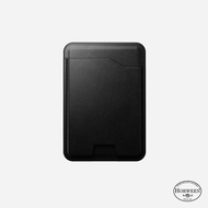 NOMAD อุปกรณ์ติดตาม Horween Leather Magnetic Wallet with Find My Tracking
