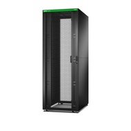 APC Easy Rack 800mm/48U/1100mm With Roof Side panel castors feet and 4 Brackets No Bottom black ( ER