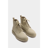 PB Men's Boots (P U L L & B E A R) ecru color