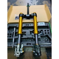 Y15zr rs150 rapido adjustable usd fork with t bracket 42mm